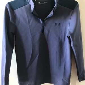 MENS UNDER ARMOUR UA STORM PLAYOFF 1/2 ZIP GOLF Pullover WATER RESISTANT S $70